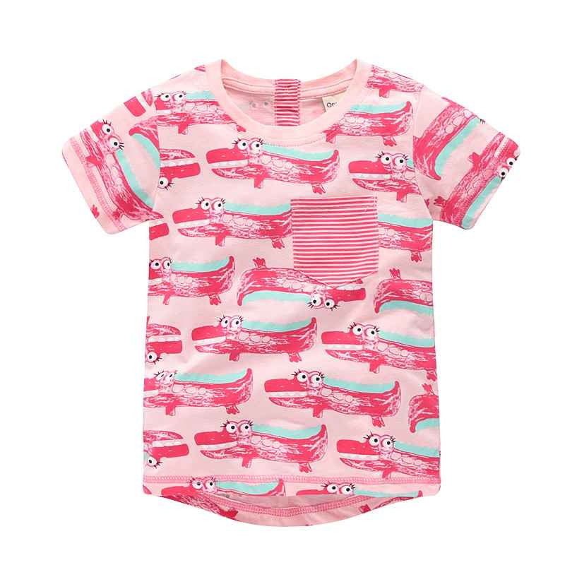 2-10 years baby Girl t-shirt big Girls tees shirts children blouse big sale super quality 100% cotton kids summer clothes - CelebritystyleFashion.com.au online clothing shop australia