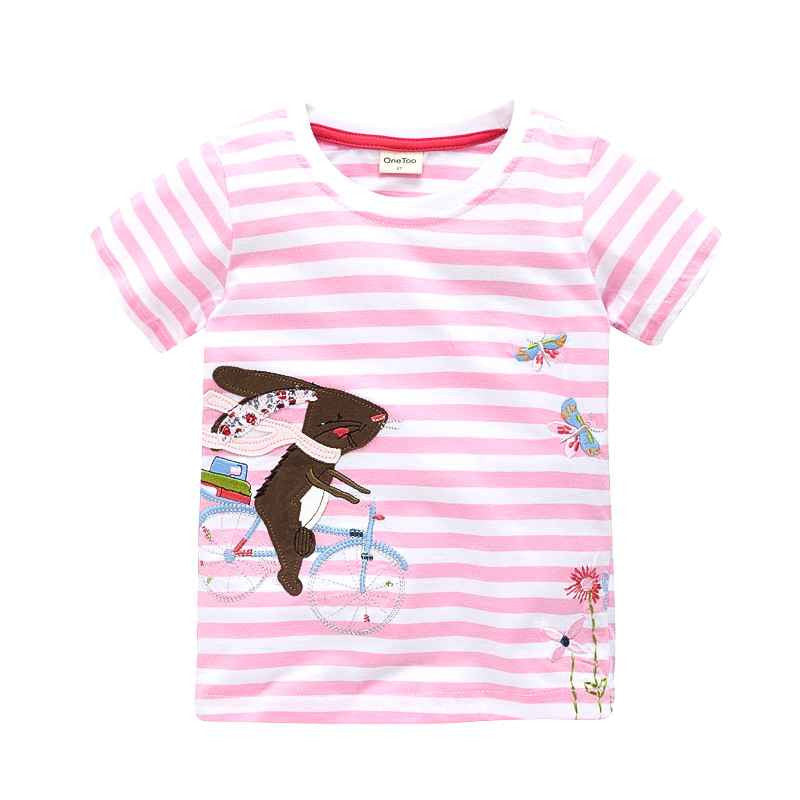 2-10 years baby Girl t-shirt big Girls tees shirts children blouse big sale super quality 100% cotton kids summer clothes - CelebritystyleFashion.com.au online clothing shop australia