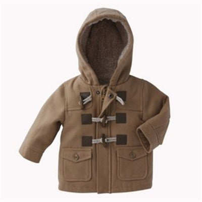 Children's Clothing New Autumn Winter Boys Coats Boys Jackets Girls Outerwear Coat Kids Warm Wool Coat Baby Hooded Jacket - CelebritystyleFashion.com.au online clothing shop australia