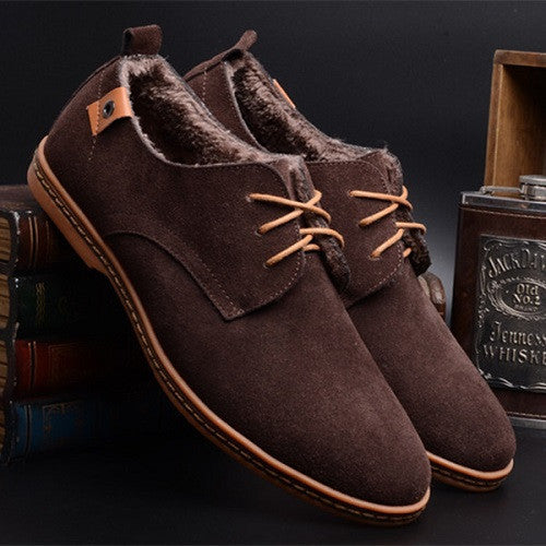 men boots fashion men casual shoes New arrival leather shoes tide solid color Snow winter boots botas SE05652 - CelebritystyleFashion.com.au online clothing shop australia