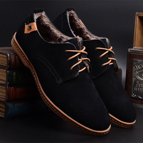 men boots fashion men casual shoes New arrival leather shoes tide solid color Snow winter boots botas SE05652 - CelebritystyleFashion.com.au online clothing shop australia