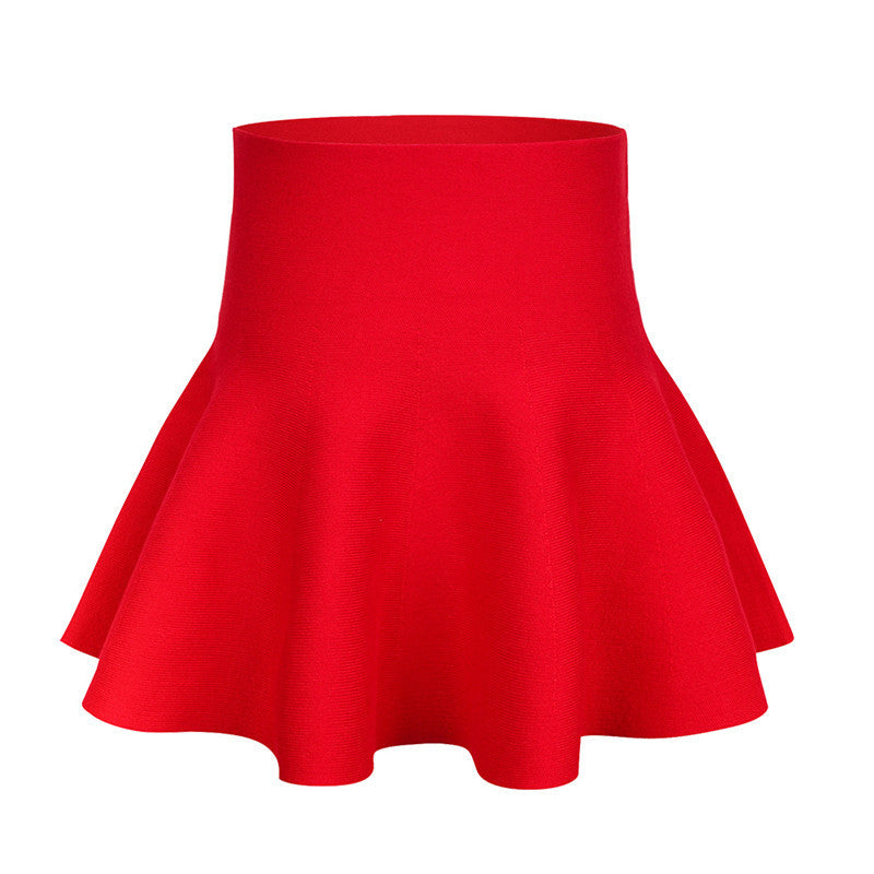 Autumn Winter Girl Skirts Baby High Waisted Skirt Girls Knit Skirts Children Clothing Solid Cotton Princess Party Pleated Skirt - CelebritystyleFashion.com.au online clothing shop australia