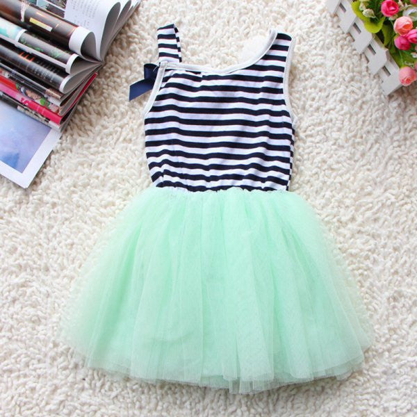 Baby Girl Ball Gown Dress Lace+Cotton Material 3 Colors Age 0-2Y - CelebritystyleFashion.com.au online clothing shop australia