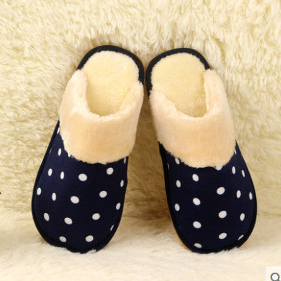 cotton slippers lovers household slippers to keep warm shoes - CelebritystyleFashion.com.au online clothing shop australia