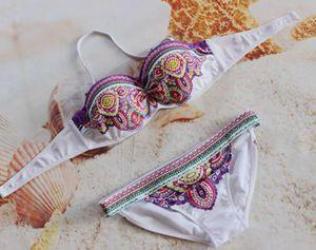 Women Bikini Sexy Padded Top Swimsuit Bikinis Sets Push Up Swimwear Women Biquini beachwear bathing suit - CelebritystyleFashion.com.au online clothing shop australia