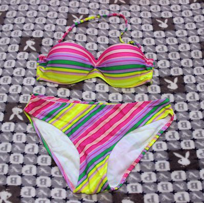 Women Bikini Sexy Padded Top Swimsuit Bikinis Sets Push Up Swimwear Women Biquini beachwear bathing suit - CelebritystyleFashion.com.au online clothing shop australia