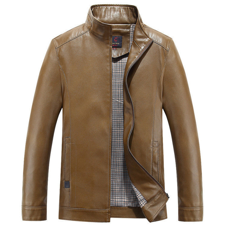 Faux Leather Jackets Men's Clothes Spring Autumn Coats Men Outwears Brand Clothing Business Men's Jacket 3XL WA093 - CelebritystyleFashion.com.au online clothing shop australia