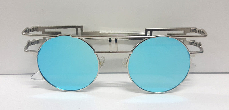 Quality Metal Frame Steampunk Sunglasses Women Brand Designer Round Men Gothic Sun glasses Vintage Eyeglasses ss211 - CelebritystyleFashion.com.au online clothing shop australia