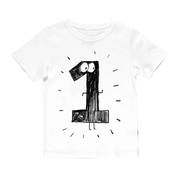 Number Letter Boys Print T shirt For Kids Summer T-shirts Baby Boy Funny Birthday T-shirts Kids Boys Casual Tops CG052 - CelebritystyleFashion.com.au online clothing shop australia