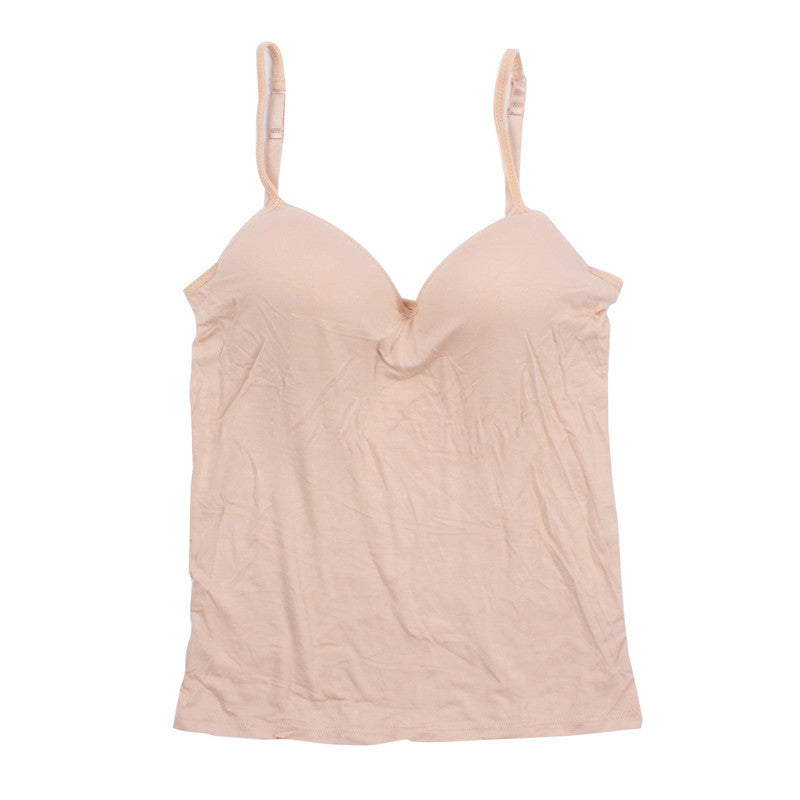 Sexy Women Padded Bra Tops V Neck Camisole Straps Push Up Bra Vest Tank - CelebritystyleFashion.com.au online clothing shop australia