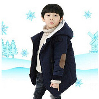 New Brand Autumn Winter Kid's Fashion & Casual Jackets Boy's Cashmere Long Sleeve Hooded Coats Kids Warm Clothing - CelebritystyleFashion.com.au online clothing shop australia