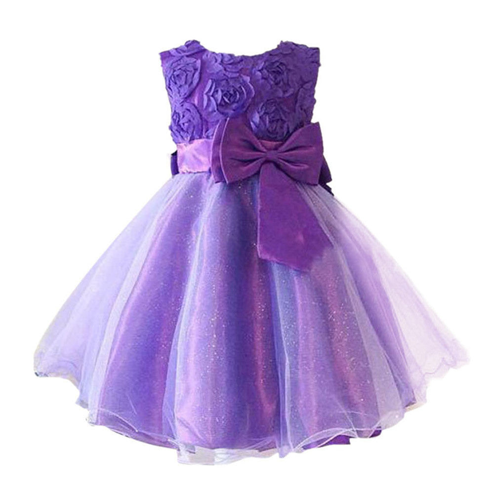 summer new arrival flower princess girl dress,lace rose Party Wedding Birthday girls dresses,Candy princess tutu elegant - CelebritystyleFashion.com.au online clothing shop australia