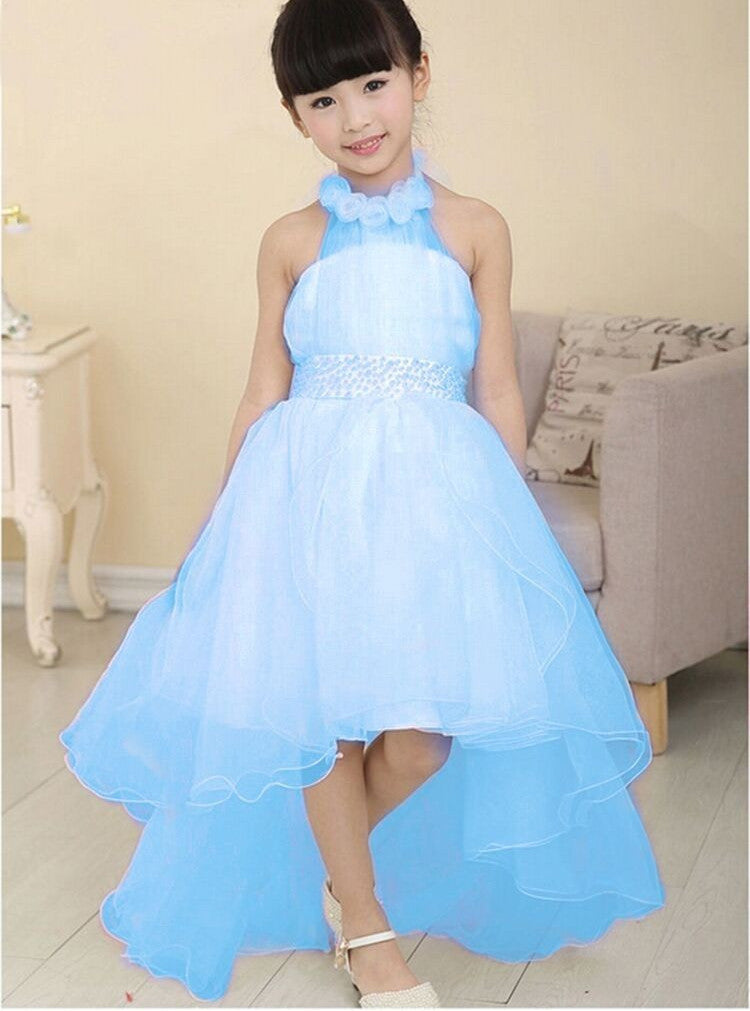 Amazon.com: ADIVA Girl's Indian Party Wear Gown Dress for Kids Peach :  Clothing, Shoes & Jewelry