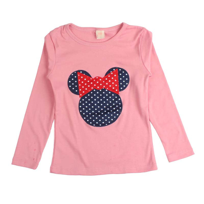 Baby Kids Cartoon Cat Print Long Sleeve T Shirt Toddler Clothes Baby Girls Clothing Casual Blouse Tops Children's Clothing - CelebritystyleFashion.com.au online clothing shop australia