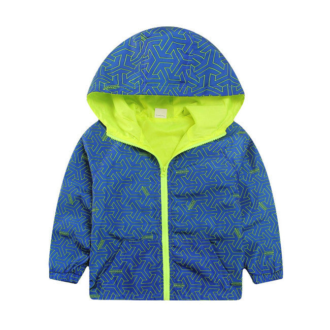 New Arrival Spring/Autumn Boy and Girls Outwear Children's Camouflage Hooded Jackets Handsome Kid Long Sleeve Windbreaker CMB319 - CelebritystyleFashion.com.au online clothing shop australia