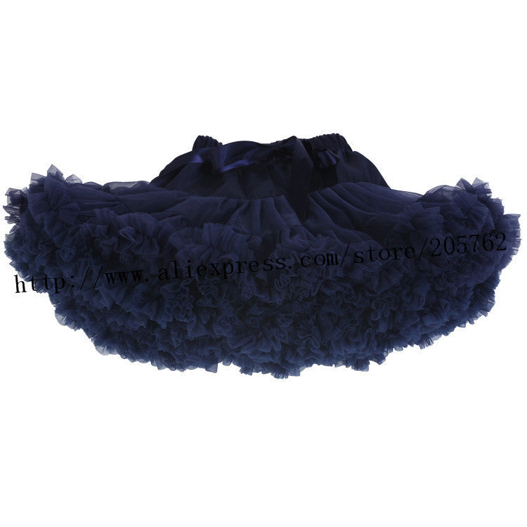 21 colors baby girls tutu Fluffy Chiffon Pettiskirts Baby Girls Princess dance party Tulle tutu Skirt petticoat 12M-8T - CelebritystyleFashion.com.au online clothing shop australia