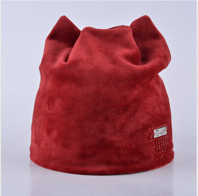Winter hats for woman beanies flannel cute hat girl autumn beanie caps warmer bonnet ladies casual cap - CelebritystyleFashion.com.au online clothing shop australia