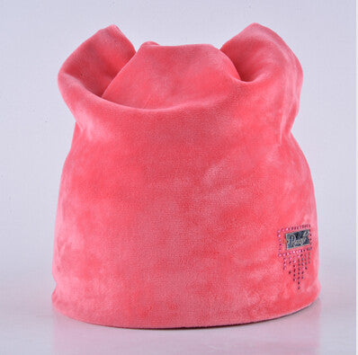 Winter hats for woman beanies flannel cute hat girl autumn beanie caps warmer bonnet ladies casual cap - CelebritystyleFashion.com.au online clothing shop australia