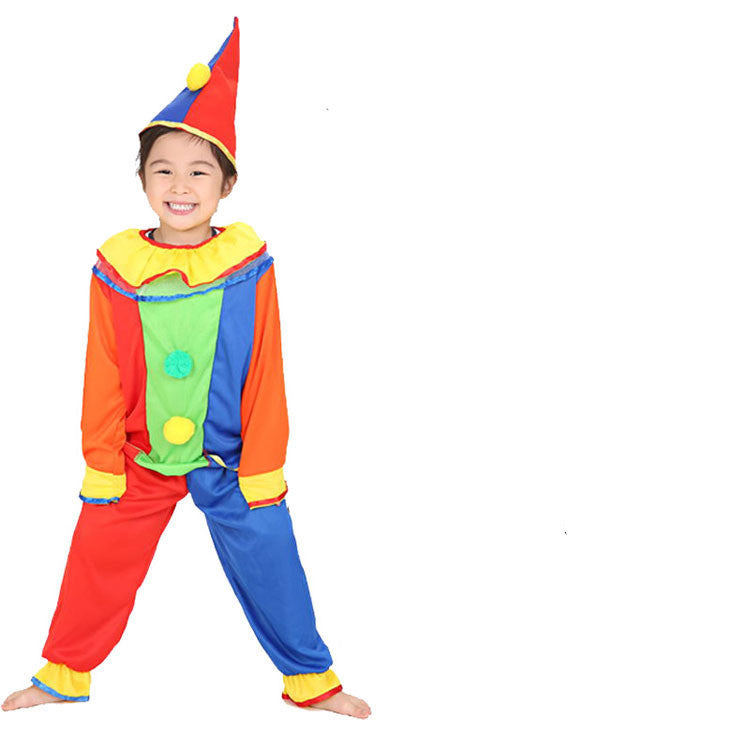 Halloween Costumes Kids Children Circus Clown Costume Naughty Harlequin Fancy Fantasia Infantil Cosplay Clothing for Boys Girls - CelebritystyleFashion.com.au online clothing shop australia