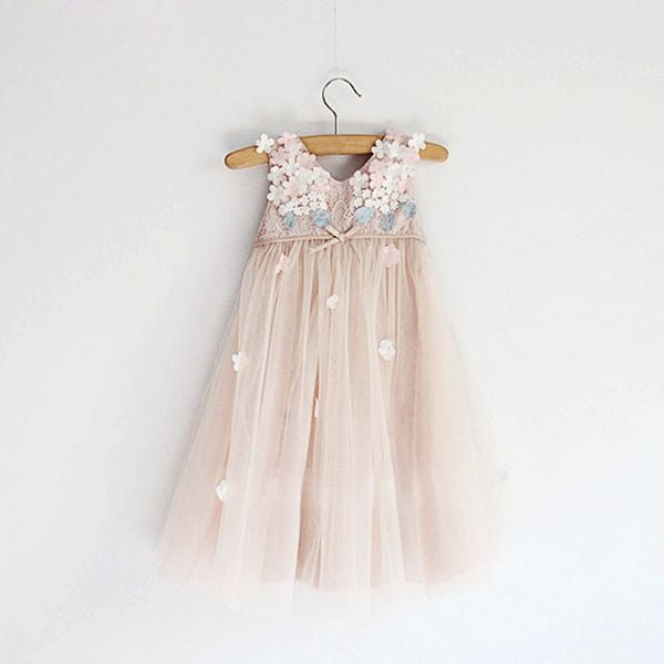 Baby Girls Dress Summer Brand Girls Wedding Dress Lace Princess Dress for Girls Clothes Kids Dresses Children Clothing - CelebritystyleFashion.com.au online clothing shop australia