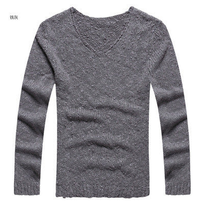 Pullover Men V neck Sweater Men's Brand Slim Fit Pullovers Casual Sweater Knitwear Pull Homme High Quality New Fashion - CelebritystyleFashion.com.au online clothing shop australia