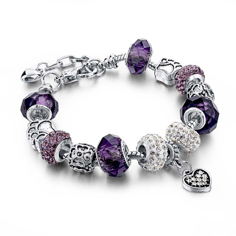 Selling Heart Charm Bracelets & Bangles Gold Bracelets For Women DIY Pulsera Famous Brand Jewellery SBR150074 - CelebritystyleFashion.com.au online clothing shop australia