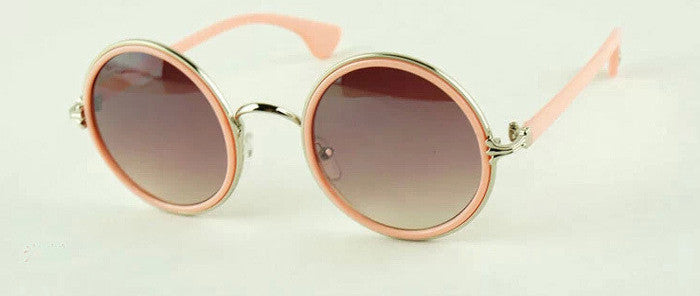 Colorful Vintage Sunglasses Women Round Sun Glasses Coating Sunglass Shades Steampunk Oculos De Sol Feminino Gafas - CelebritystyleFashion.com.au online clothing shop australia