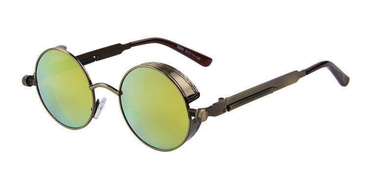 MERRY'S Vintage Women Steampunk Sunglasses Brand Design Round Sunglasses Oculos de sol UV400 - CelebritystyleFashion.com.au online clothing shop australia