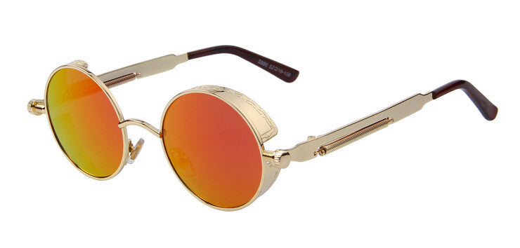 MERRY'S Vintage Women Steampunk Sunglasses Brand Design Round Sunglasses Oculos de sol UV400 - CelebritystyleFashion.com.au online clothing shop australia