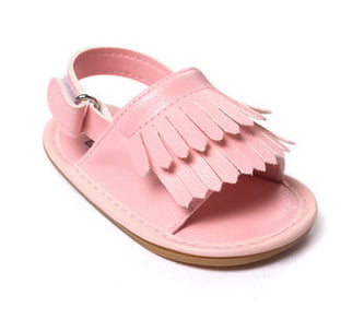 Summer Style Baby Moccasins Soft Bottom Fringe Candy Color Girls Toddler Shoes Baby Slippers Boys prewalkers - CelebritystyleFashion.com.au online clothing shop australia