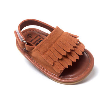 Summer Style Baby Moccasins Soft Bottom Fringe Candy Color Girls Toddler Shoes Baby Slippers Boys prewalkers - CelebritystyleFashion.com.au online clothing shop australia