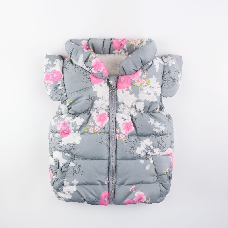 Baby girl vest best sale jacket