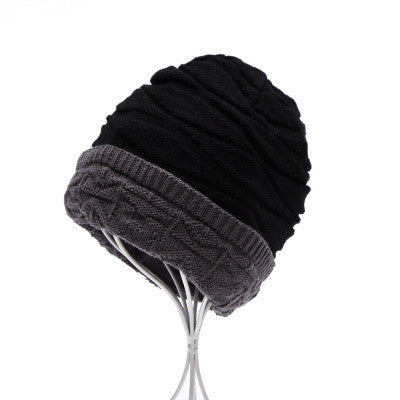 Unisex Spring Fashion Beanies Knit Beani Hat Winter Hat For Man And Women Solid Color Elastic Hip-Hop Cap Gorro Two Styles - CelebritystyleFashion.com.au online clothing shop australia