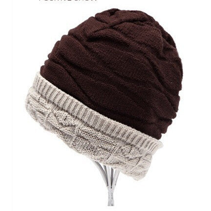 Unisex Spring Fashion Beanies Knit Beani Hat Winter Hat For Man And Women Solid Color Elastic Hip-Hop Cap Gorro Two Styles - CelebritystyleFashion.com.au online clothing shop australia