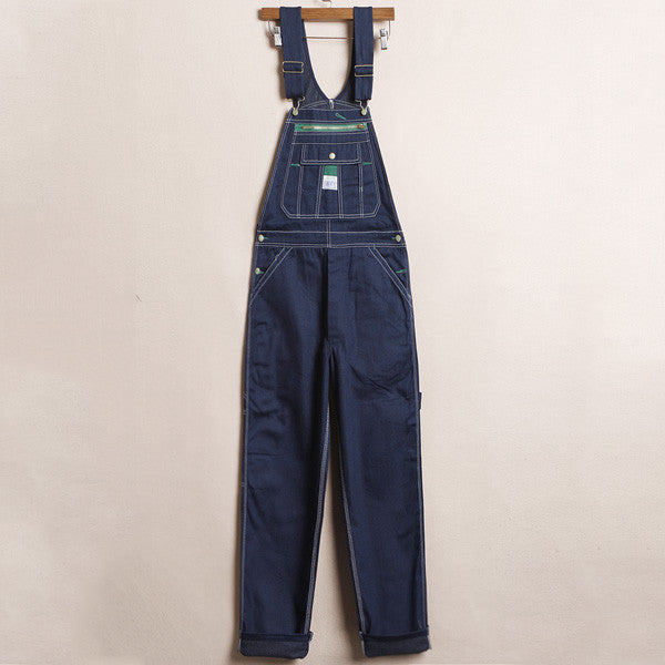 Men's casual loose green zipper bib overalls Male plus large size denim jumpsuits Huge pants - CelebritystyleFashion.com.au online clothing shop australia