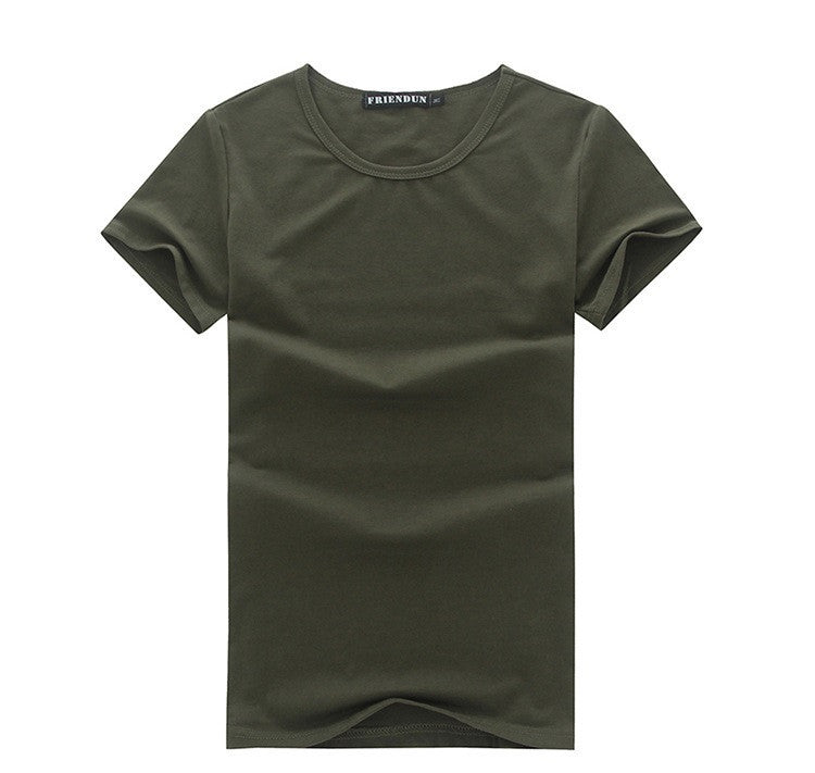 NEW men's Sell Summer Style Cotton Short Sleeve Men's Fashion Top Quality Basic Solid T-Shirt Size S-4XL - CelebritystyleFashion.com.au online clothing shop australia