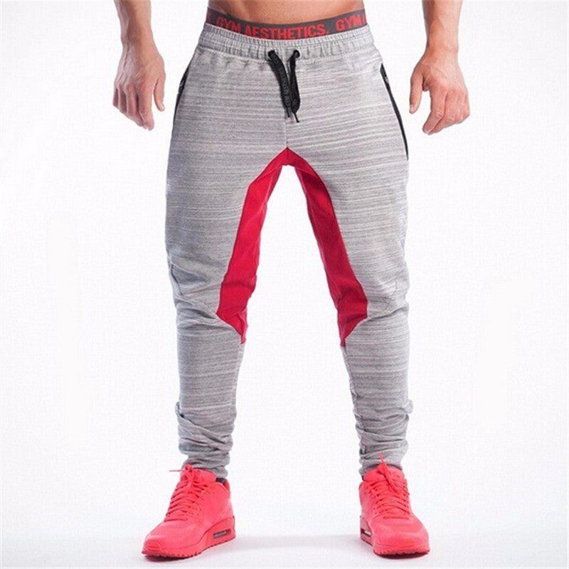 Men Long Pants Cotton Men's Gasp Workout Fitness Pants Casual Sweatpants Jogger Pants Skinny Trousers - CelebritystyleFashion.com.au online clothing shop australia