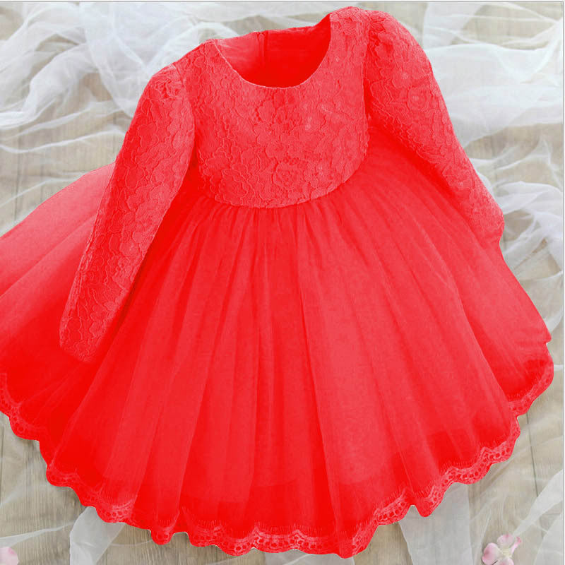 Baby Girl Dress New fashion Dress for Girl Princess Party dress for Baby Girl long sleeve Dress for Infant 1-6 yrs - CelebritystyleFashion.com.au online clothing shop australia