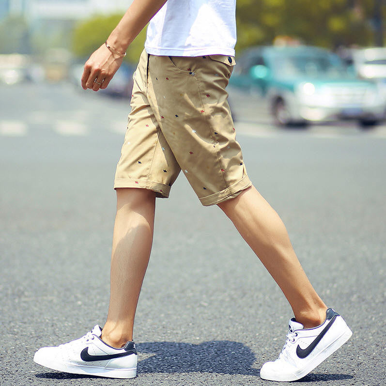 brand mens shorts print casual Men s shorts fashion cotton shorts shor