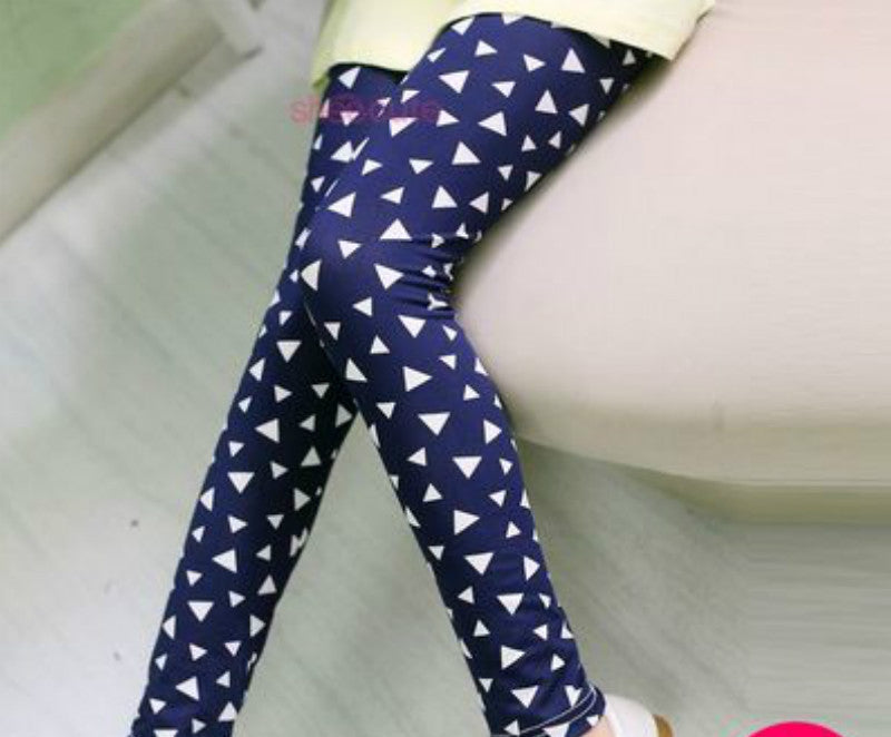 Girls Leggings Brand Children Leggings Spring Summer Print Color Skinny Kids Leggings for Girls Pants 18Colors - CelebritystyleFashion.com.au online clothing shop australia