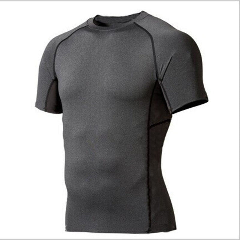Mens Tops Compression Shirt Base Layer Short Sleeve T-Shirts - CelebritystyleFashion.com.au online clothing shop australia