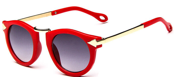 Arrow Kids Sunglasses New Fashion Korean Sunglasses UV400 Retro Round Frame Glasses For Children - CelebritystyleFashion.com.au online clothing shop australia