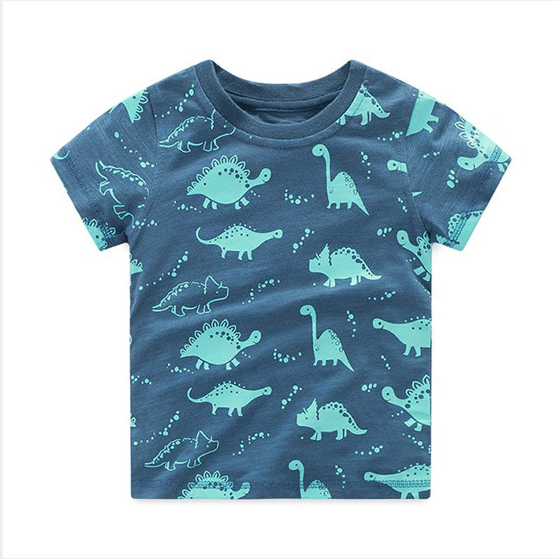 VIDMID 1-10Y Children's T shirt boys t-shirt Baby Clothing Little boy Summer shirt Tees Designer Cotton Cartoon Dinosaur brand - CelebritystyleFashion.com.au online clothing shop australia