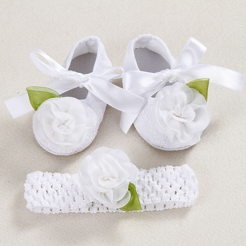 Ivory newborn Booties christening shoes for baby girl infant rhinestones first walker baby shoes ballerina; girls baptism set - CelebritystyleFashion.com.au online clothing shop australia