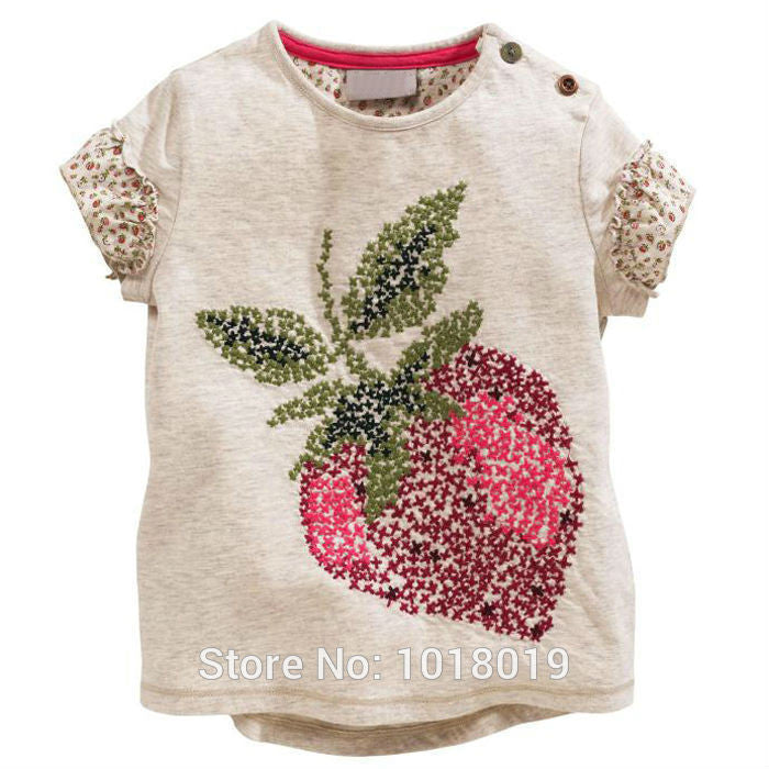 Baby Girls T-Shirts Clothing Children Toddler Kids Clothes Short Tees t Shirts Girls Summer - CelebritystyleFashion.com.au online clothing shop australia