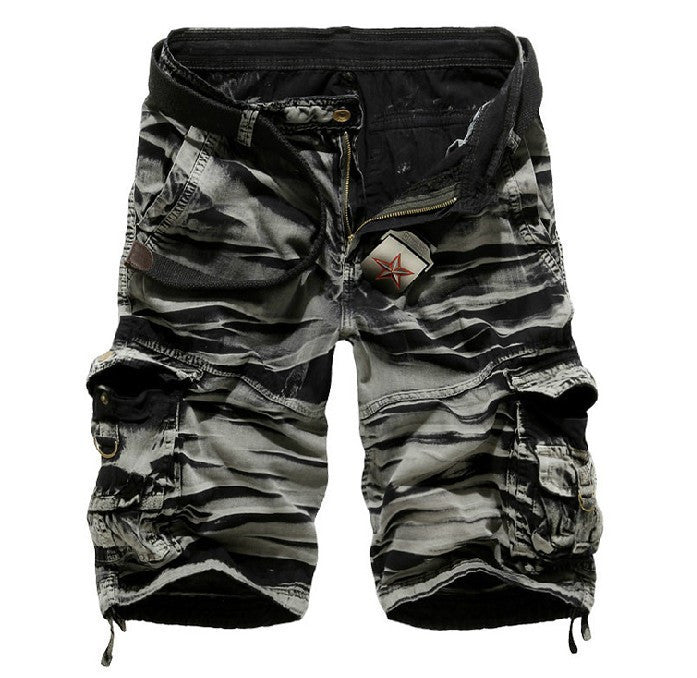 Mens Military Cargo Shorts Brand New Army Camouflage Shorts Men Cotton Loose Work Casual Short Pants Plus Size No Belt - CelebritystyleFashion.com.au online clothing shop australia