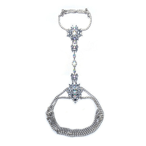 New ZA Long Body Chain DIY Handmade Luxury Blue Red Gem Fashion Crystal Necklace Pendant Set Statement Summer Vacation - CelebritystyleFashion.com.au online clothing shop australia