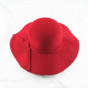 new Vintage Retro Kids Child Boy Girl Hats Fedora polyester Felt Crushable Wide Brim Cloche Floppy Sun Beach Cap - CelebritystyleFashion.com.au online clothing shop australia