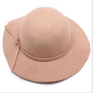 new Vintage Retro Kids Child Boy Girl Hats Fedora polyester Felt Crushable Wide Brim Cloche Floppy Sun Beach Cap - CelebritystyleFashion.com.au online clothing shop australia