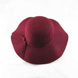 new Vintage Retro Kids Child Boy Girl Hats Fedora polyester Felt Crushable Wide Brim Cloche Floppy Sun Beach Cap - CelebritystyleFashion.com.au online clothing shop australia